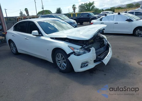 2014 Infiniti Q50 Premium из США, поврежденный, VIN JN1BV7AP6EM686420